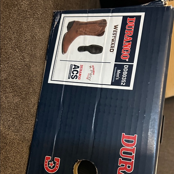 Durango Men's Dark Brown Western Boots - Picture 7 of 7